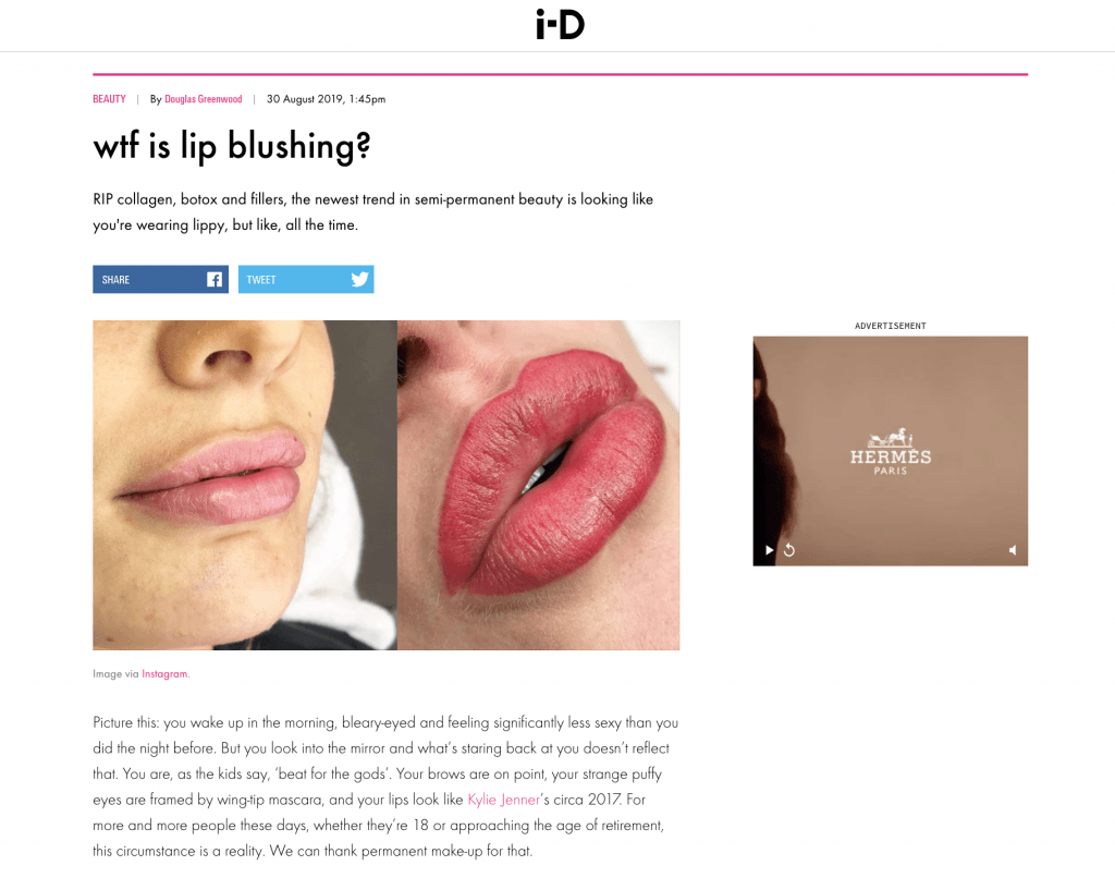 i-d Lip Blushing