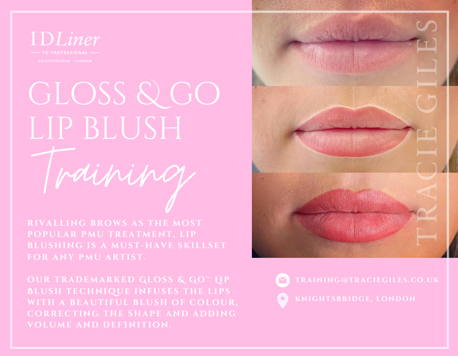 Gloss & Go Beginner Lip Blush Tattoo Training Tracie Giles