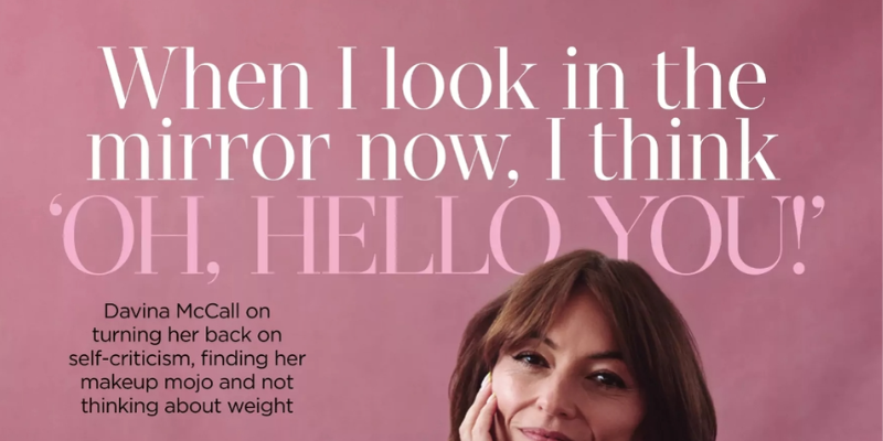 Davina McCall Microblading Brows