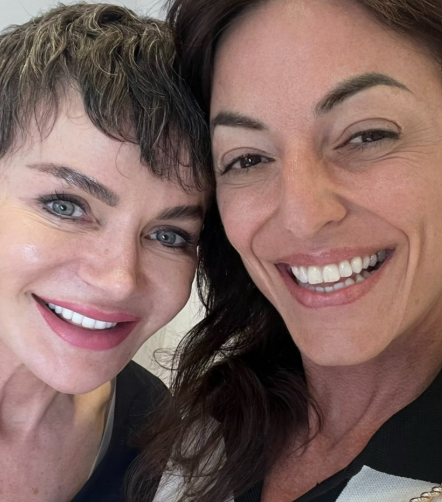 Davina McCall Hyperrealism Brows
